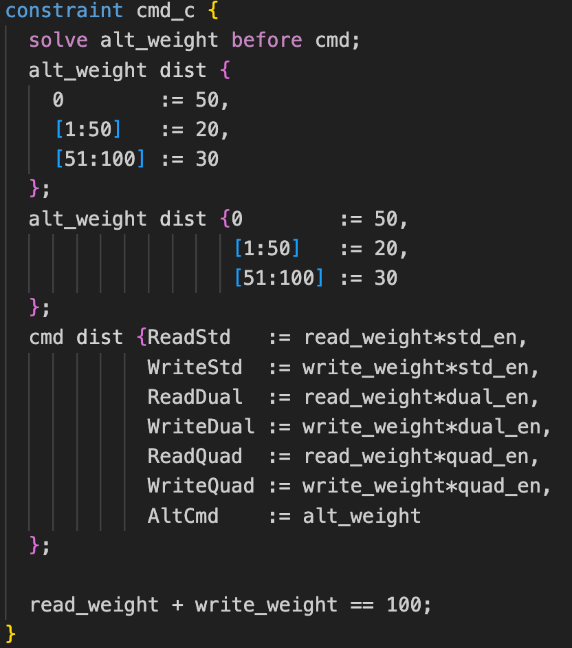 Adaptable Constraint Extraction  for ML in Design Verification